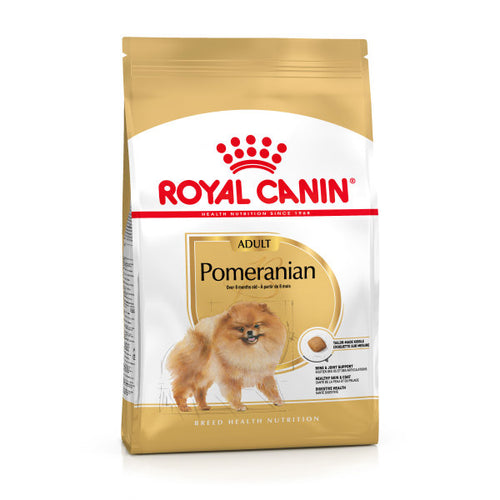 Royal Canin Dry Dog Food Specifically For Adult Pomeranian - All Sizes