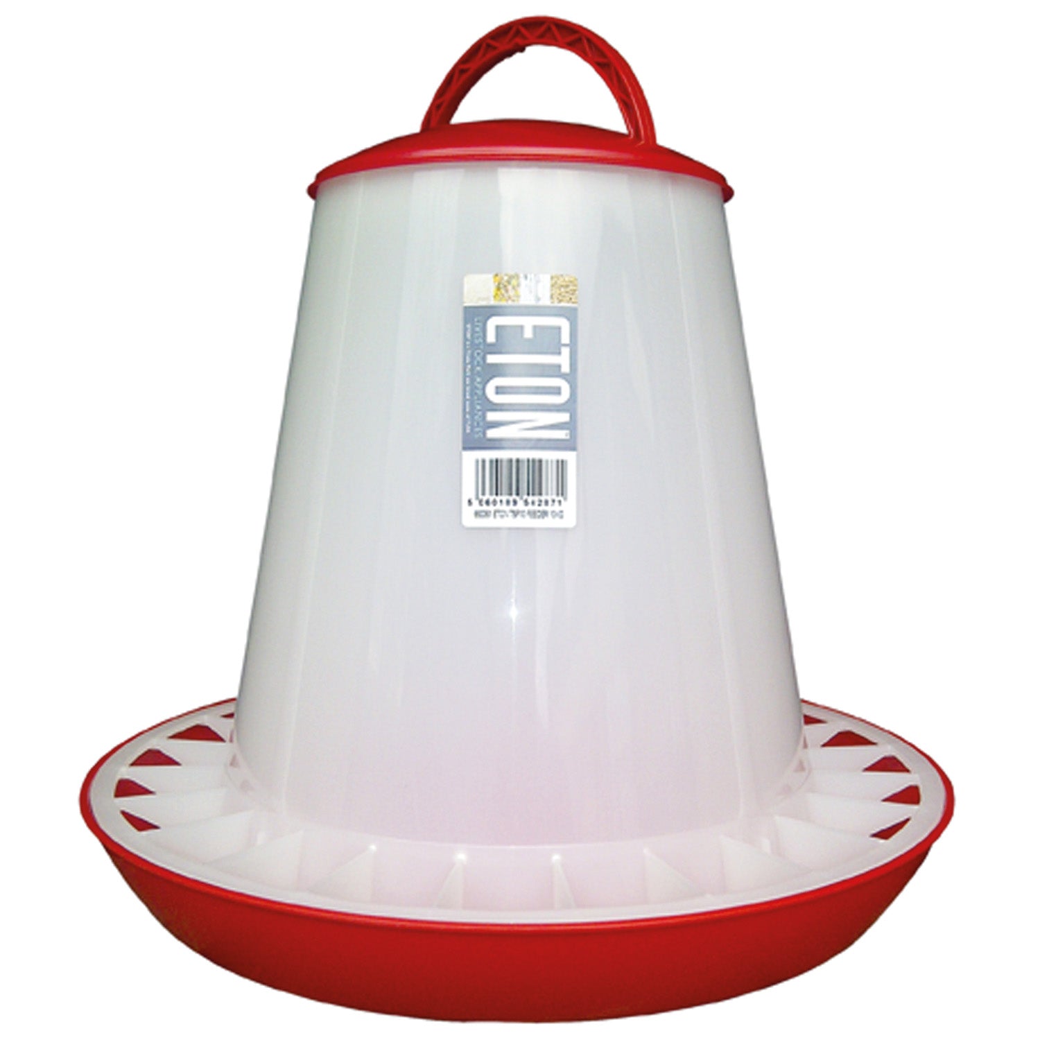 Eton Tsf Poultry Feeder Red - Various Sizings