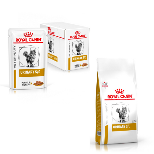 Royal Canin Veterinary Health Nutrition Urinary S/O Cat Food - Various Sizes