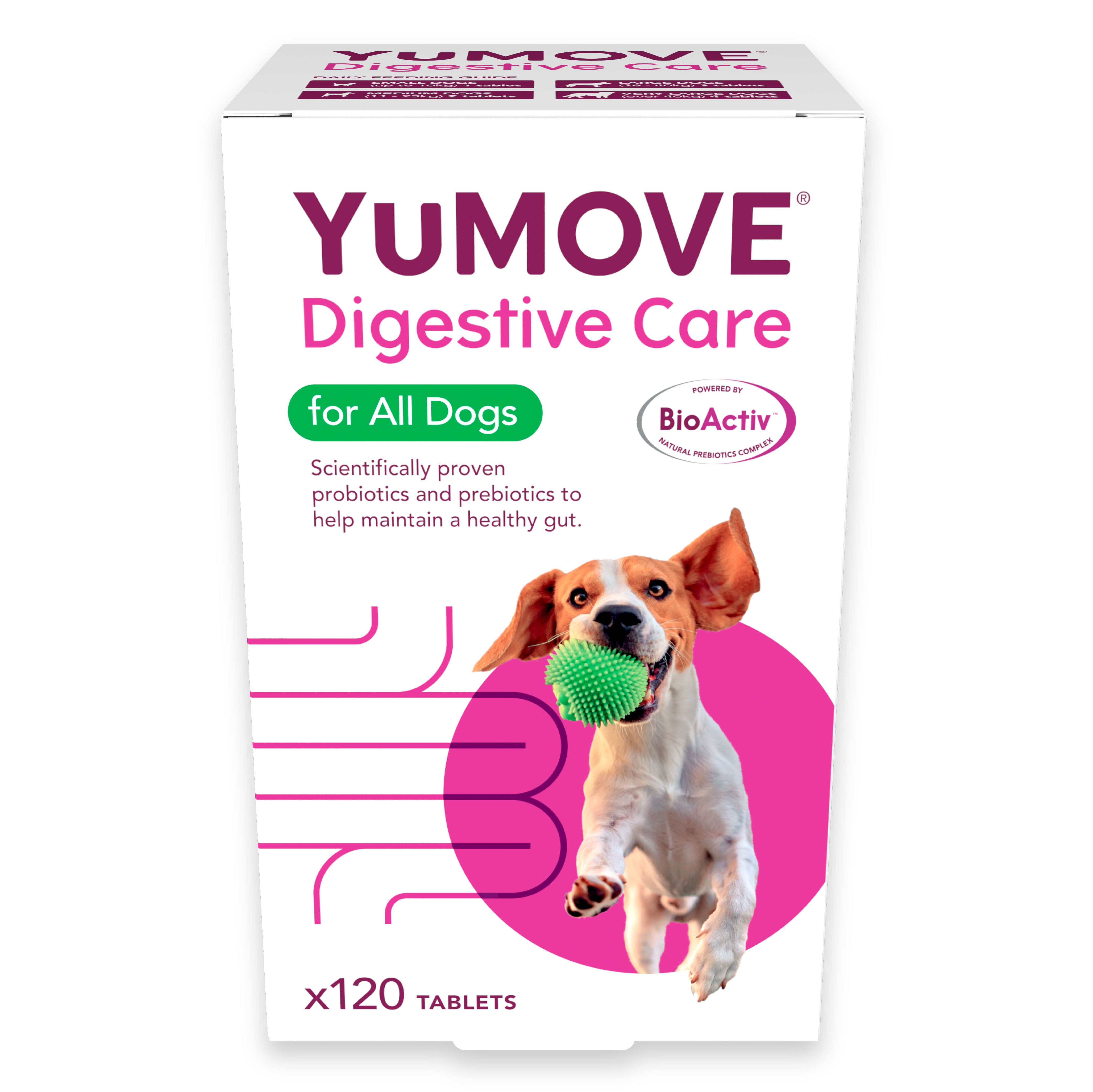 YuMOVE Digestive Care for All Dogs | Various Sizes 